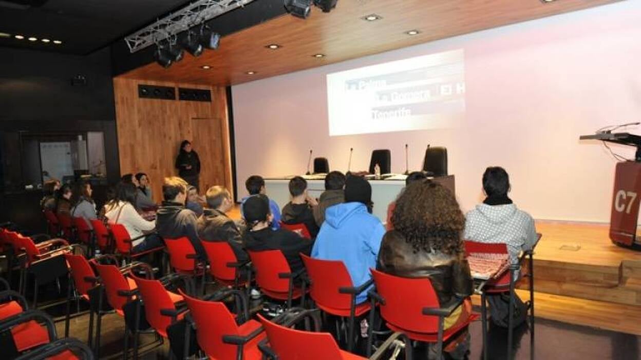 Visita del IES San Mateo