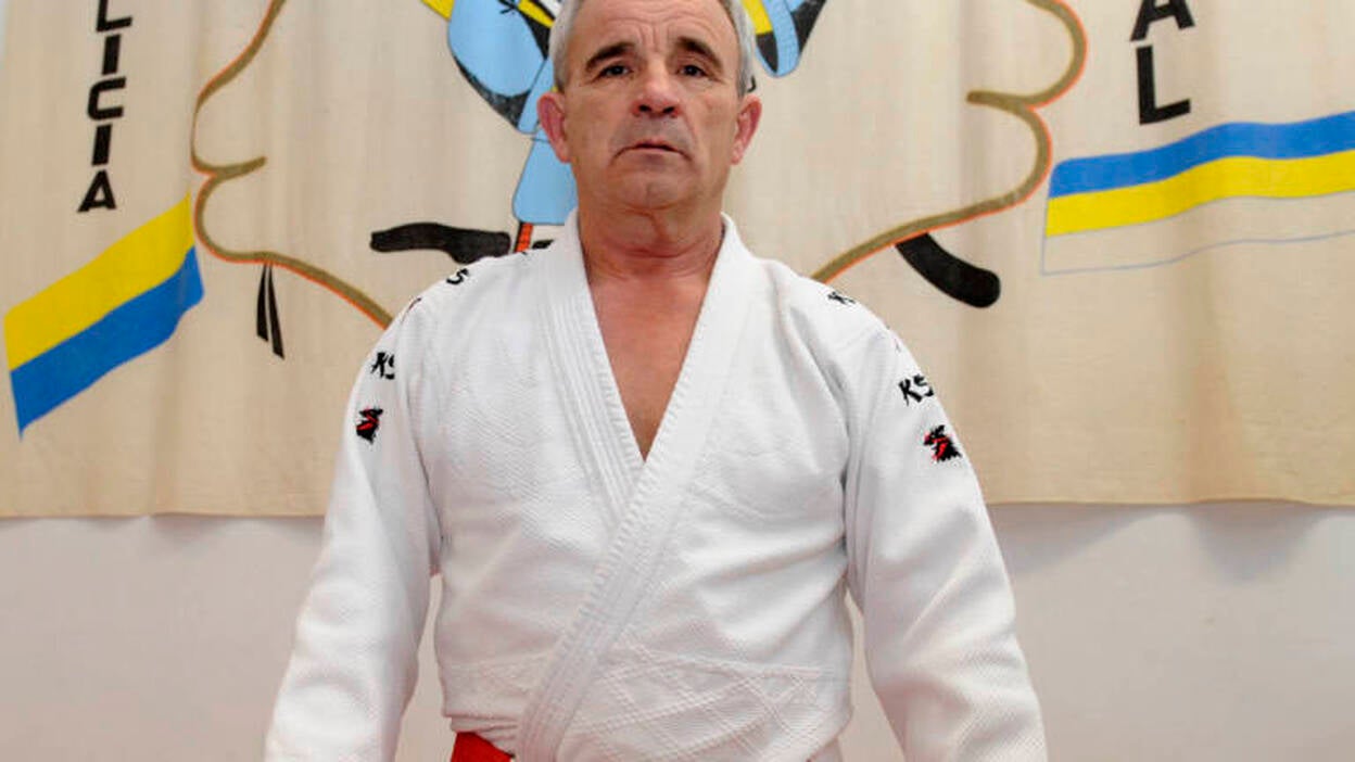 Ramón Domínguez, el maestro de yudo de los policías