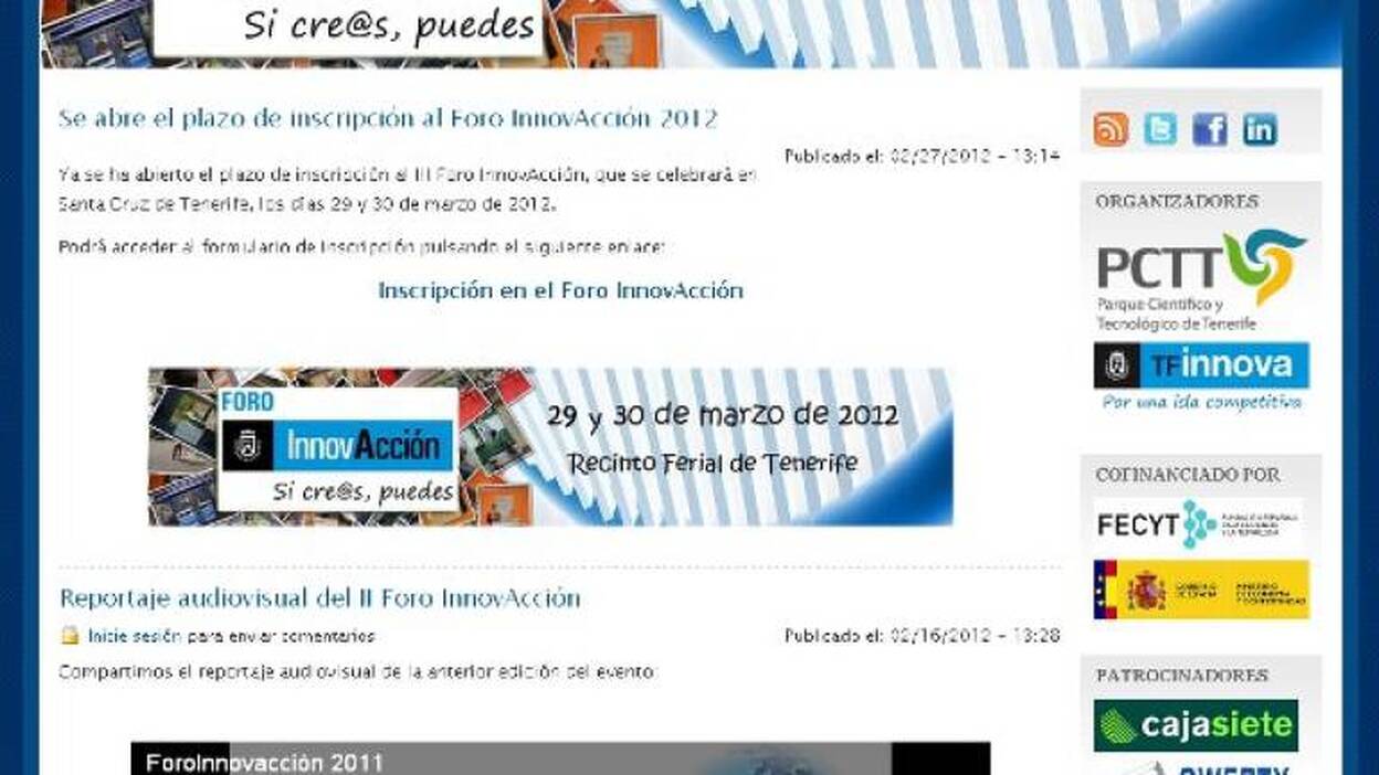 Nueve proyectos innovadores de Tenerife compiten para buscar financiación