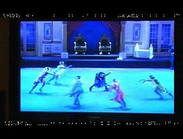 La Bella Durmiente sobre hielo