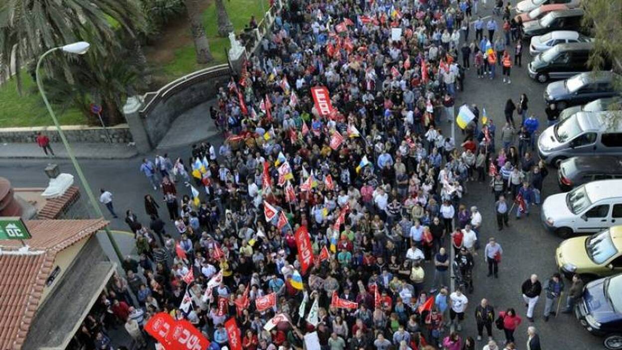 29M: Gran Canaria protesta