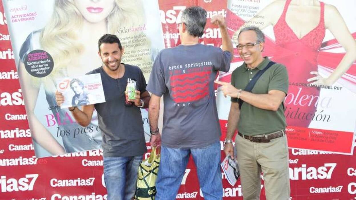 Photocall de CANARIAS7 en el concierto de Bruce Springsteen (VIII)