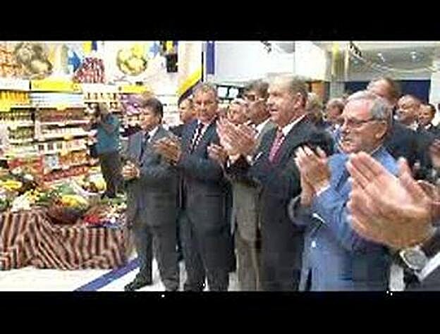 Presentación promocional de productos canarios