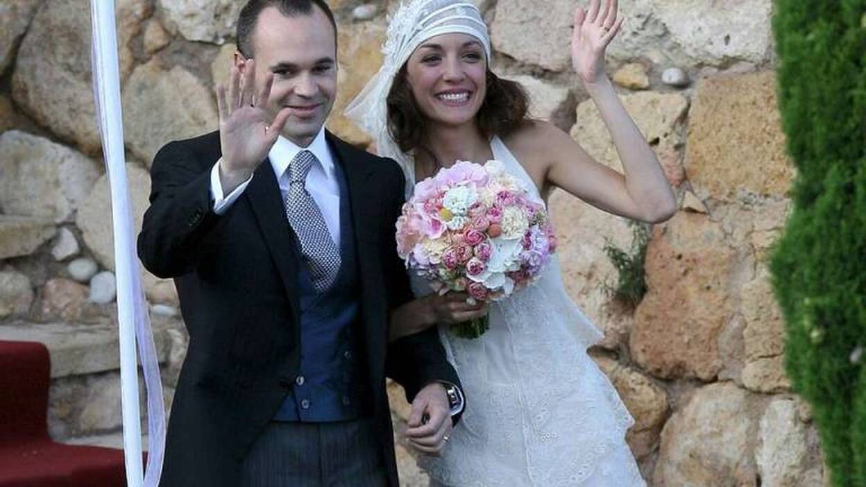Iniesta, boda del campeón
