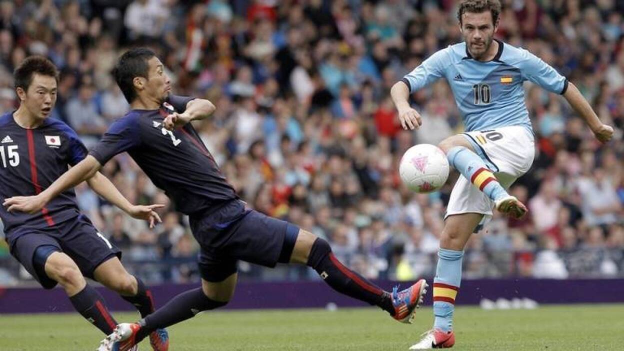 Partido de la selección española contra Japón en las Olimpiadas