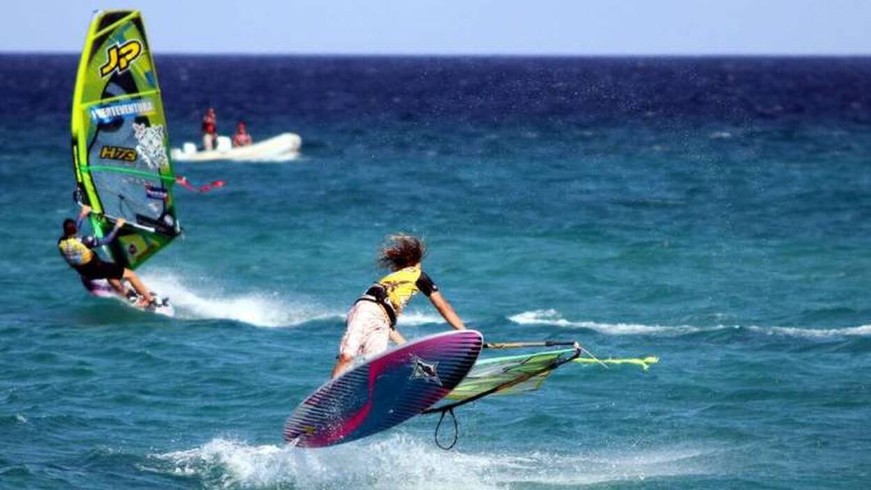 Espectáculo en la Playa de la Barca del Freestyle