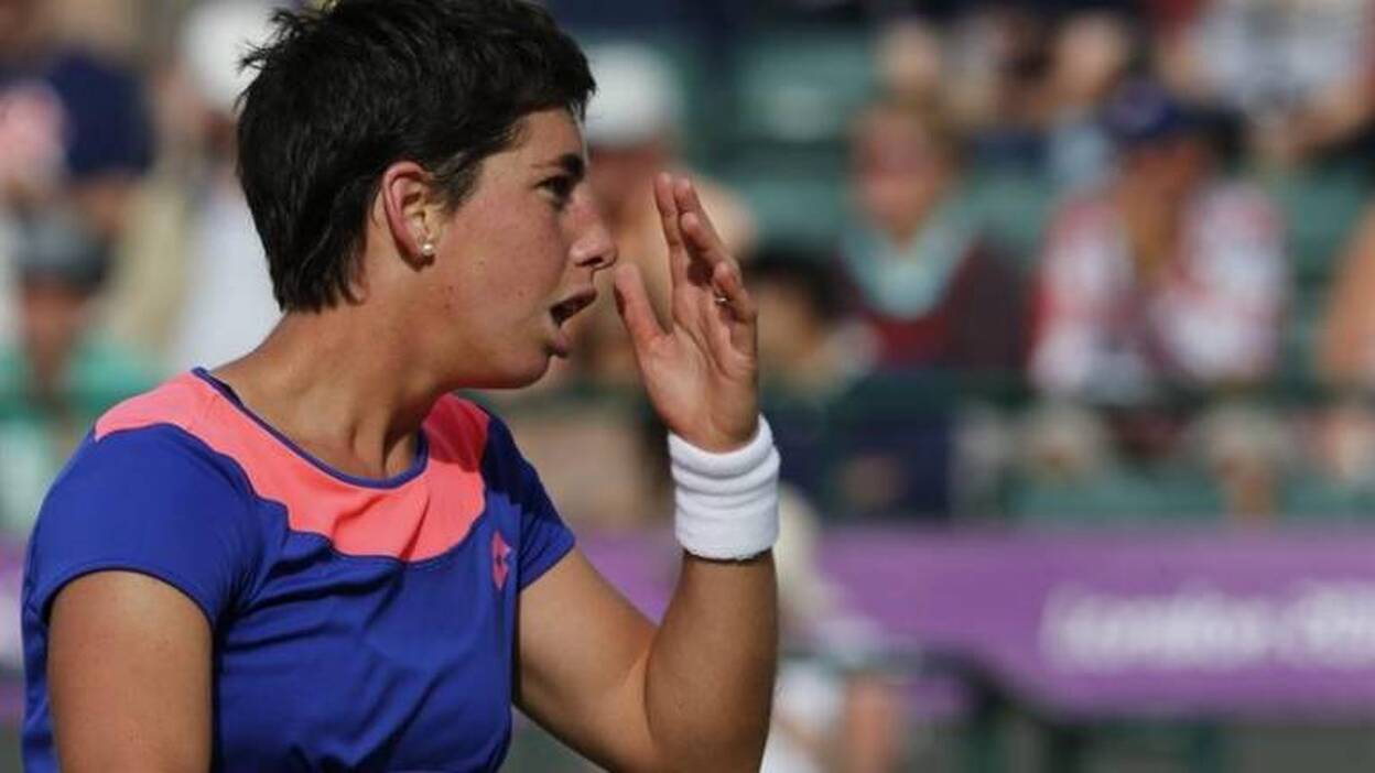 Carla Suárez: "Ya se sabía que iba a ser complicado"