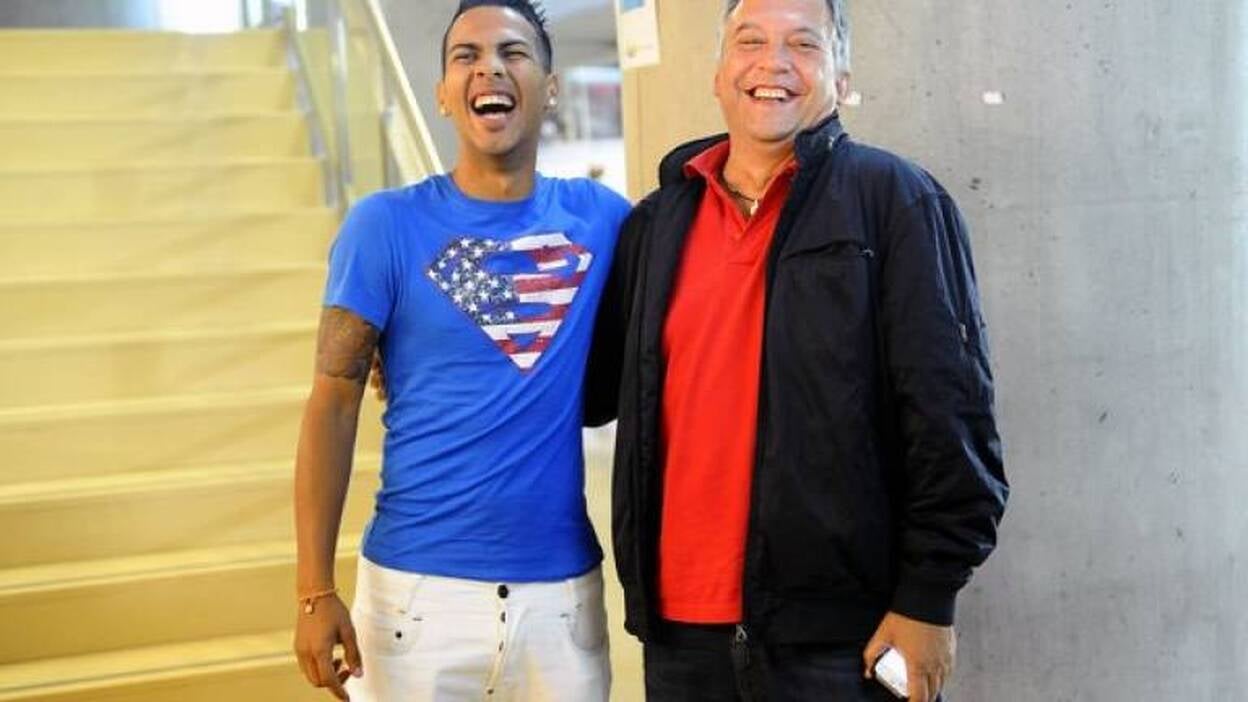 Viera, atracción en la grada