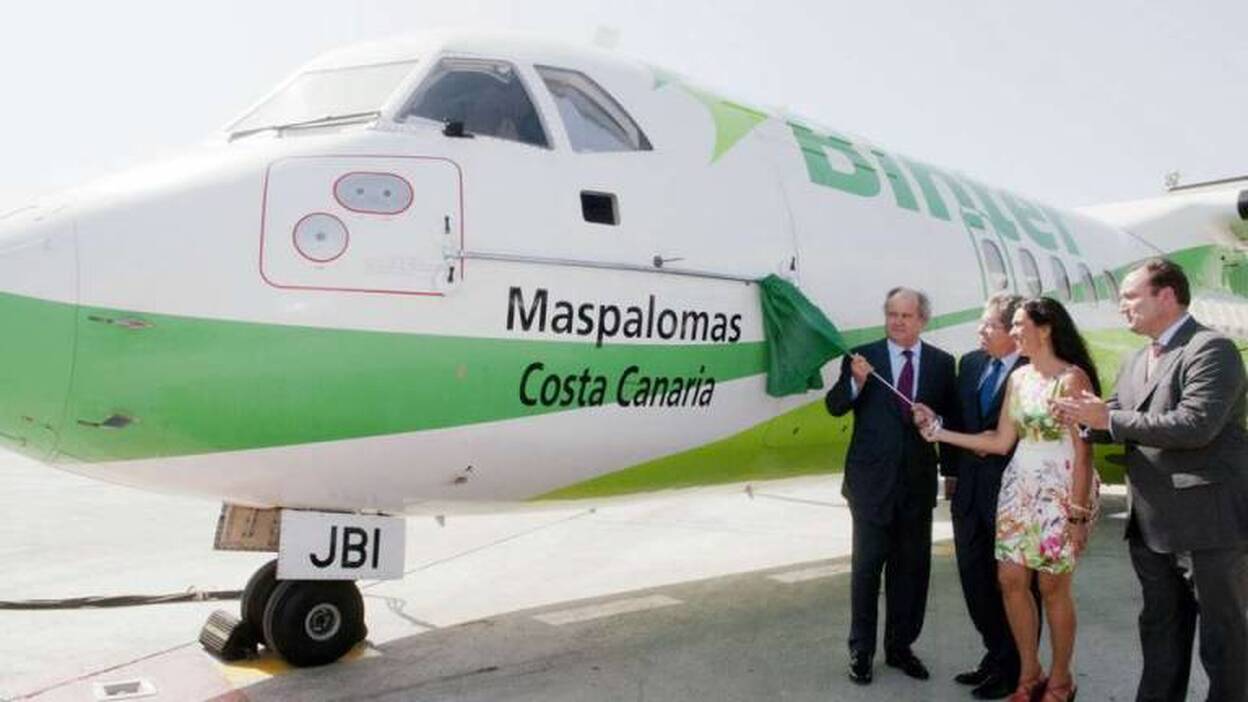Binter estrena el 'Maspalomas Costa Canaria'