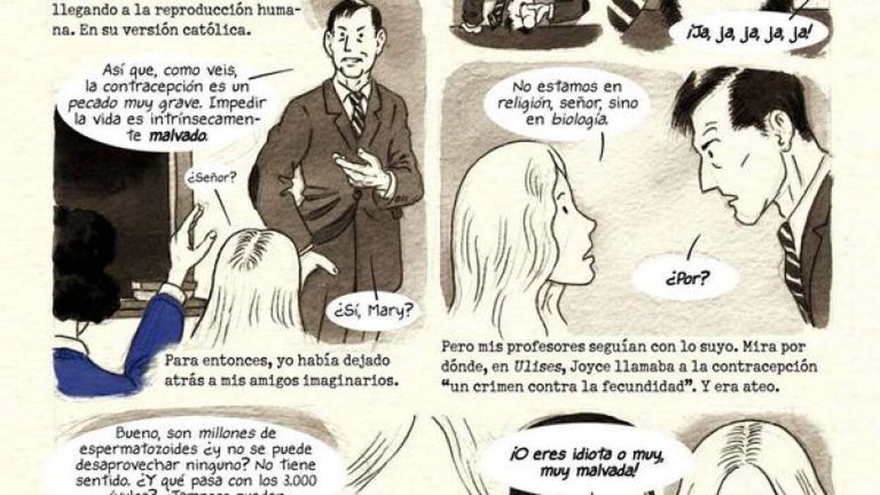 La relación de James Joyce con su hija Lucía ilustrada en un cómic