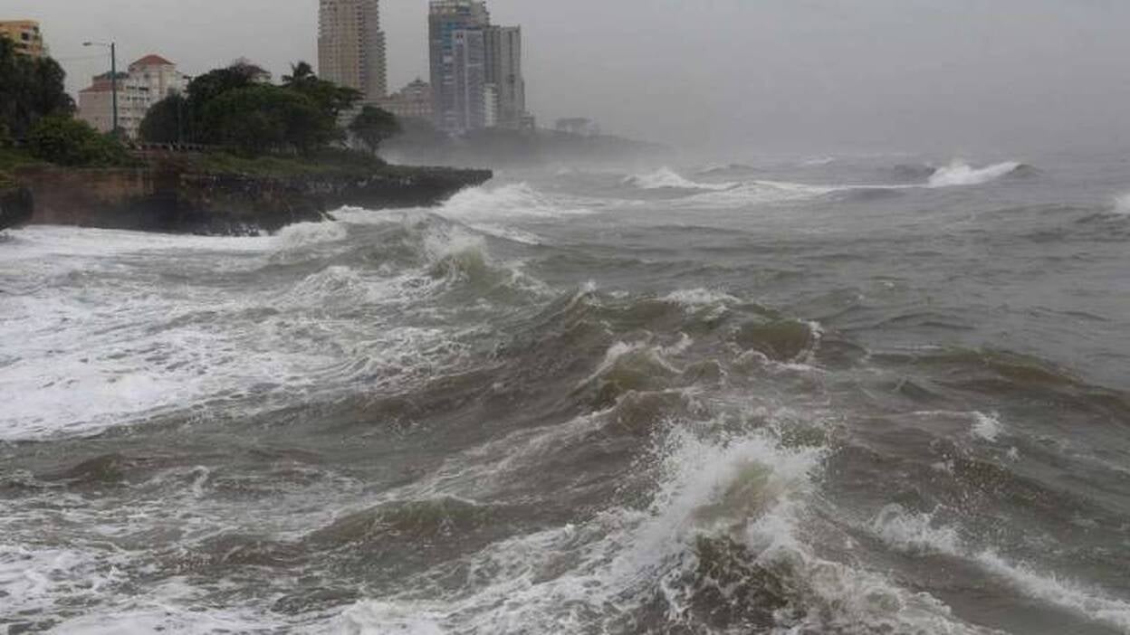 'Sandy', a 130 km por hora