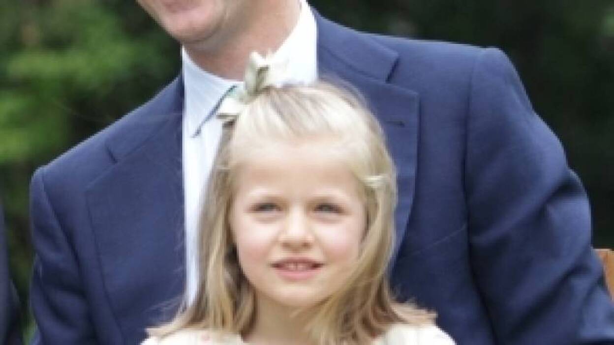 La infanta Leonor cumple siete años