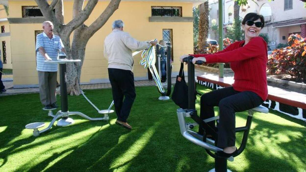 Schamann estrena nuevo parque biosaludable