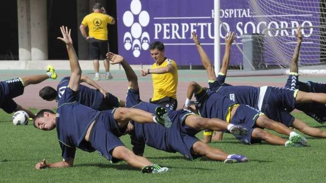 Los amarillos entrenan en el Estadio