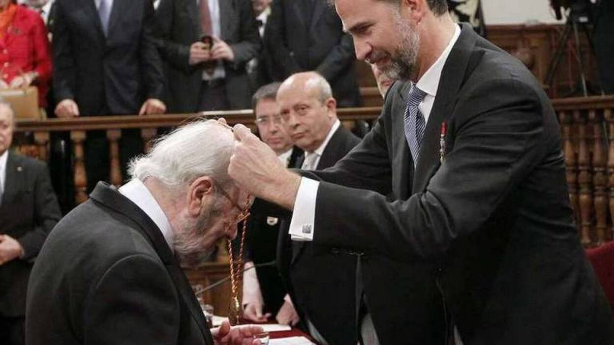 Entrega del Premio Cervantes a José Manuel Caballero Bonald