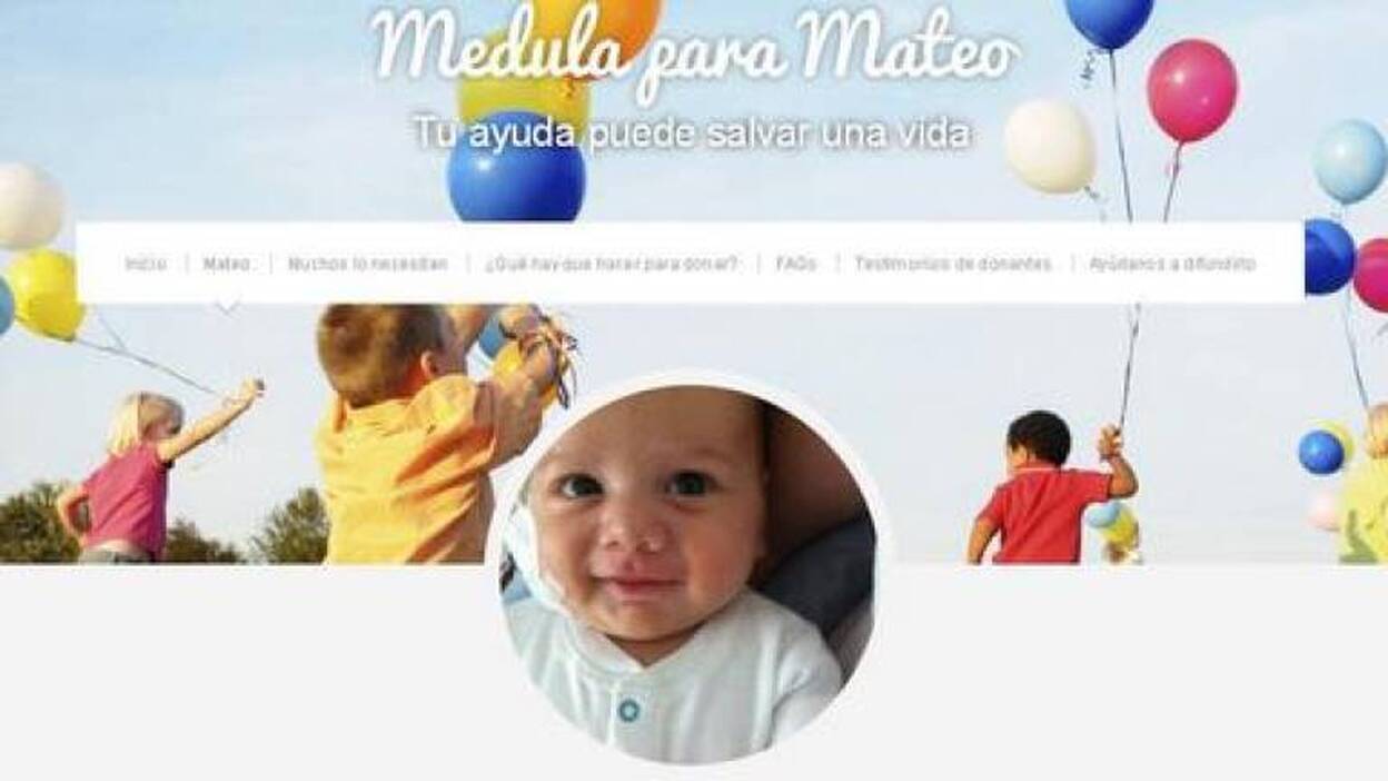Un bebé con leucemia que busca donante inunda las redes sociales