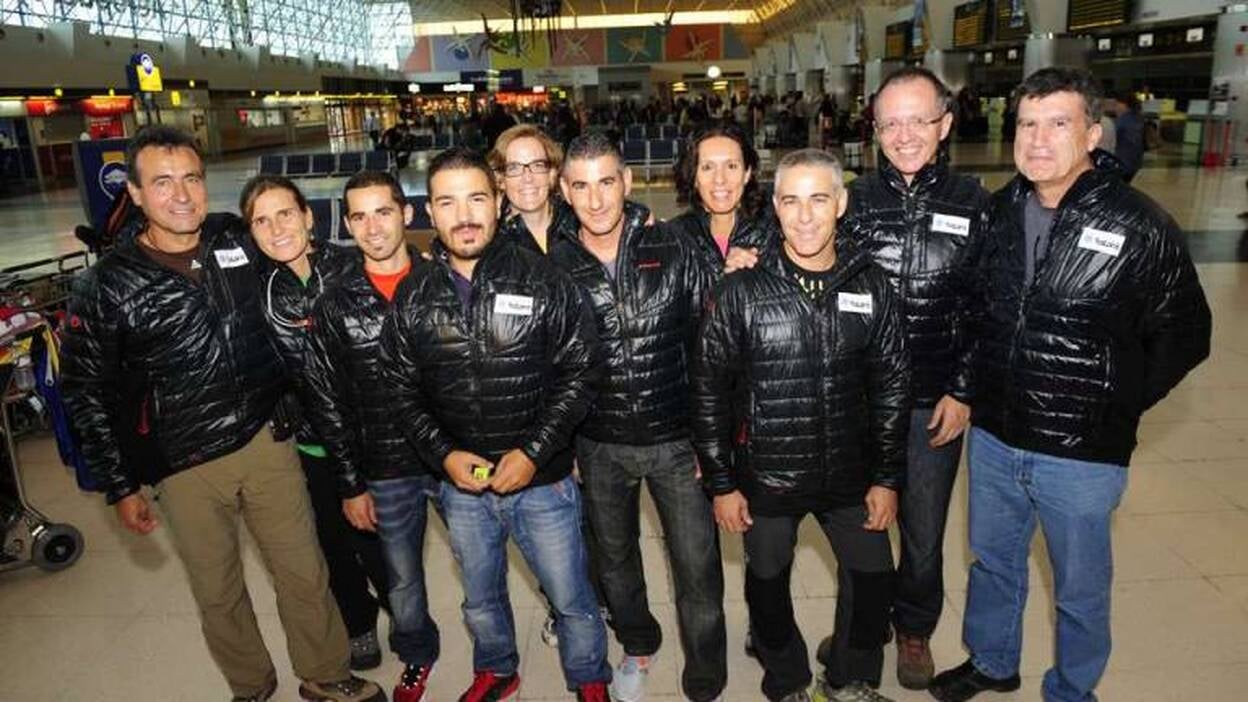 Rumbo al Island Peak