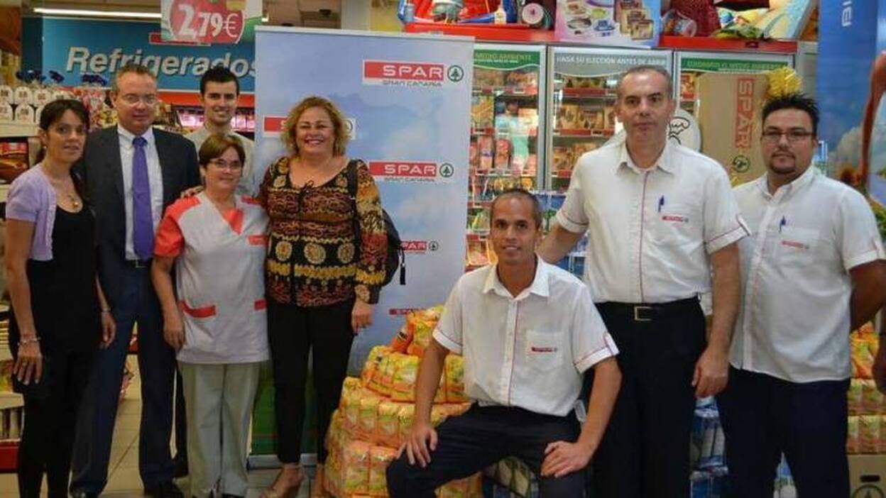 Carros solidarios del Spar