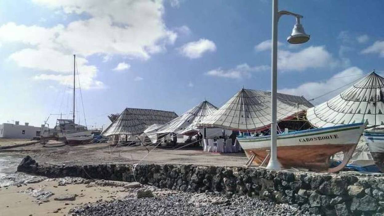 Boda de lujo en La Graciosa