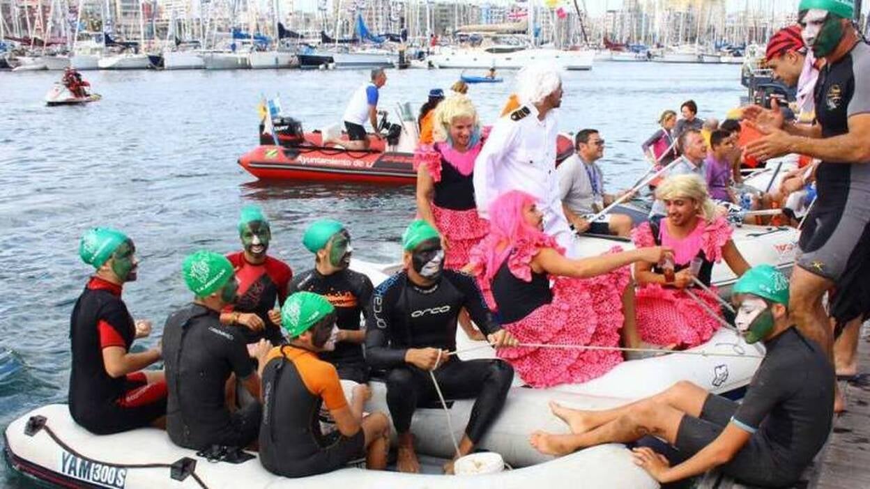 La regata de los 'dinguies' abre paso a la Arc