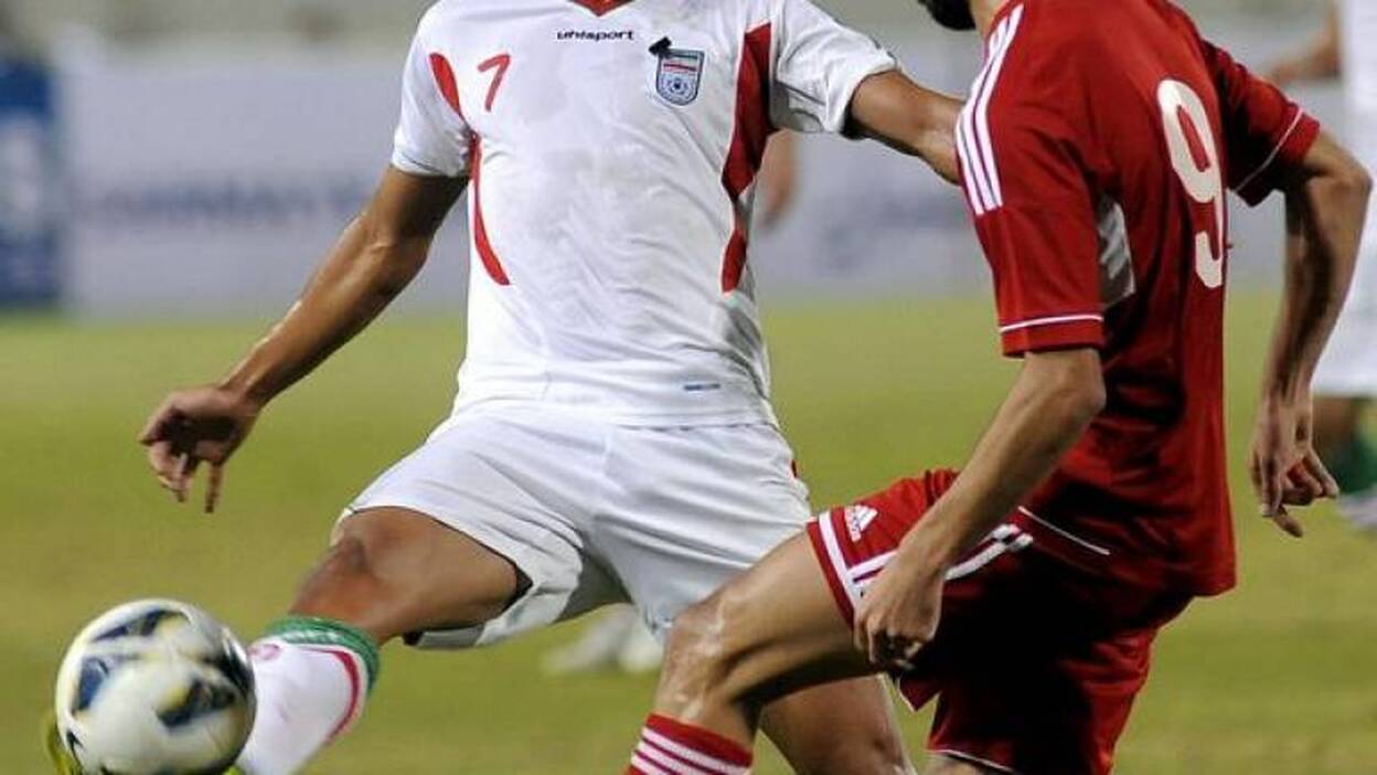 Masoud jugó entre ataúdes