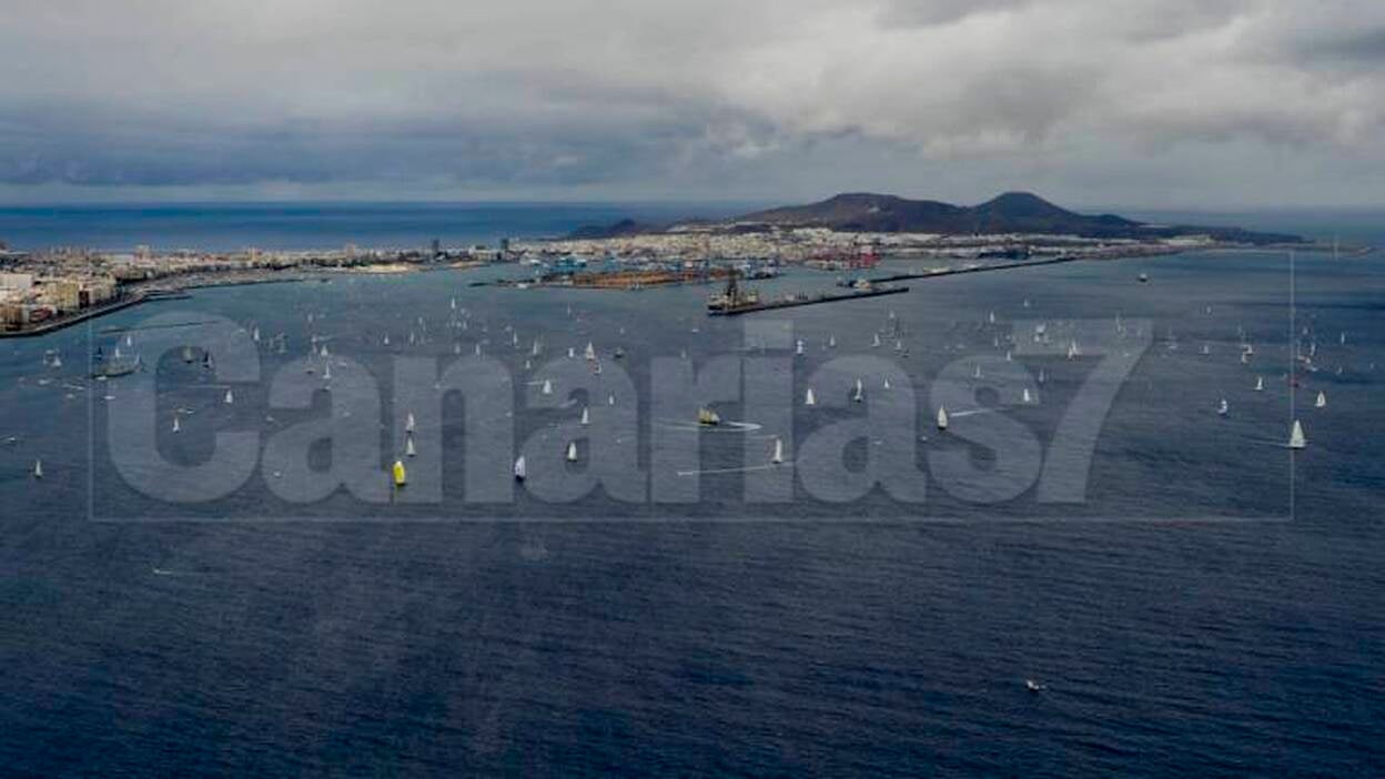 Salida de la regata ARC