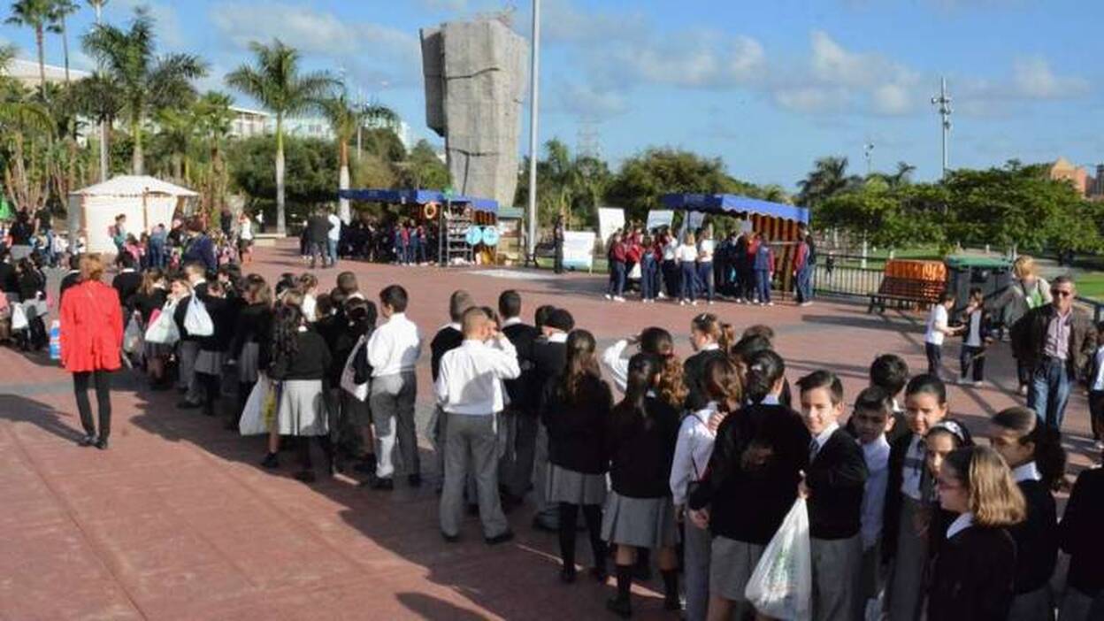 Solidaridad en el Parque Juan Pablo II