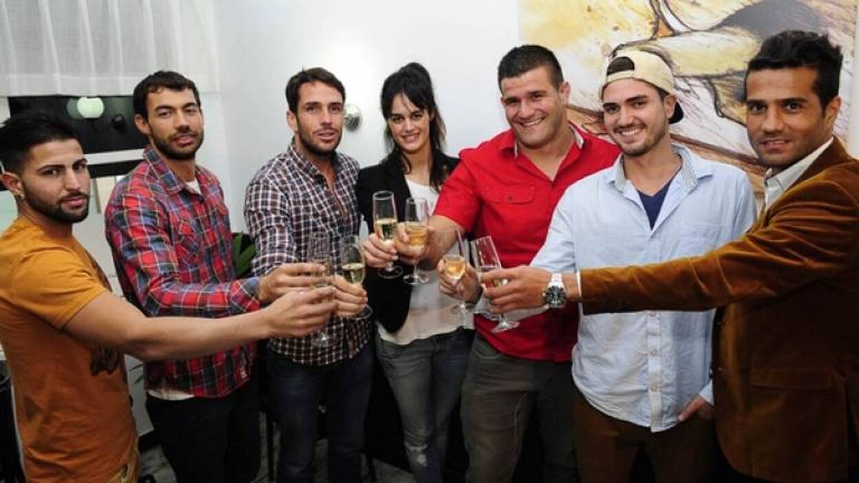 Siete figuras del deporte brindan por un año de triunfos