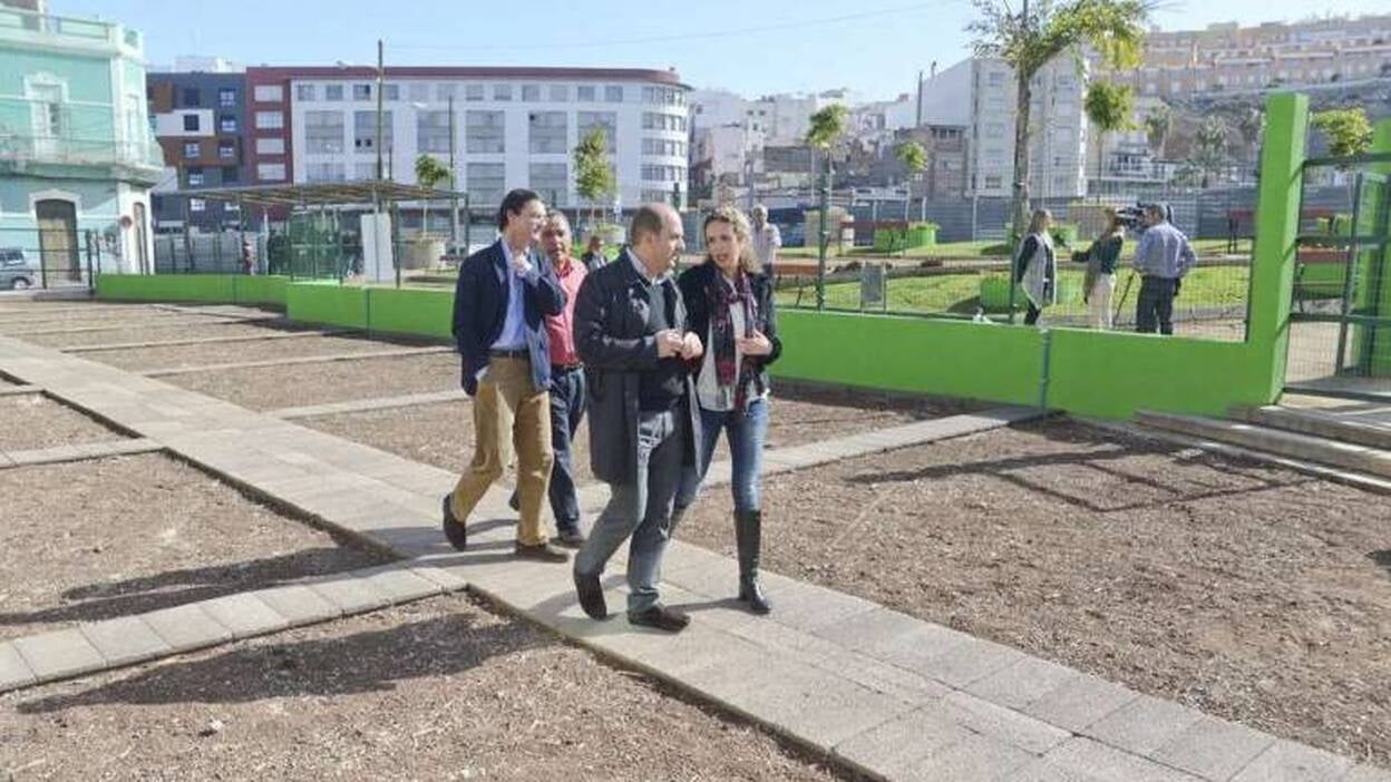 Nuevo espacio de ocio y huerto urbano en Gran Canaria