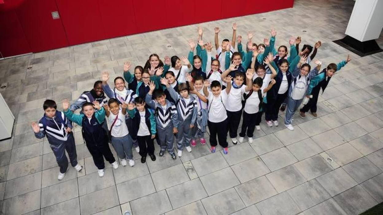 Alumnos del CEIP César Manrique, en CANARIAS7