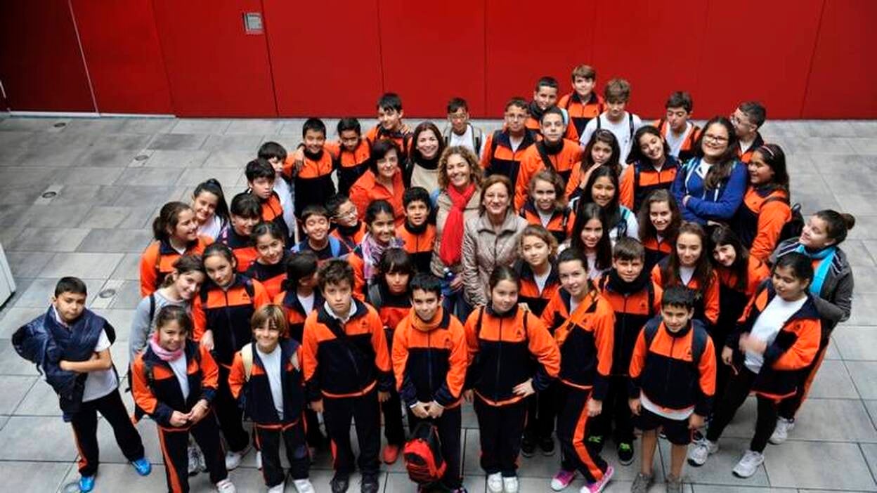 Alumnos del CEIP Marpequeña, en CANARIAS7