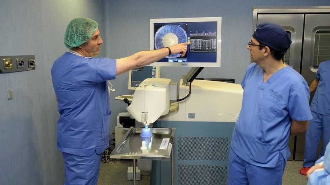 Técnica pionera en cataratas