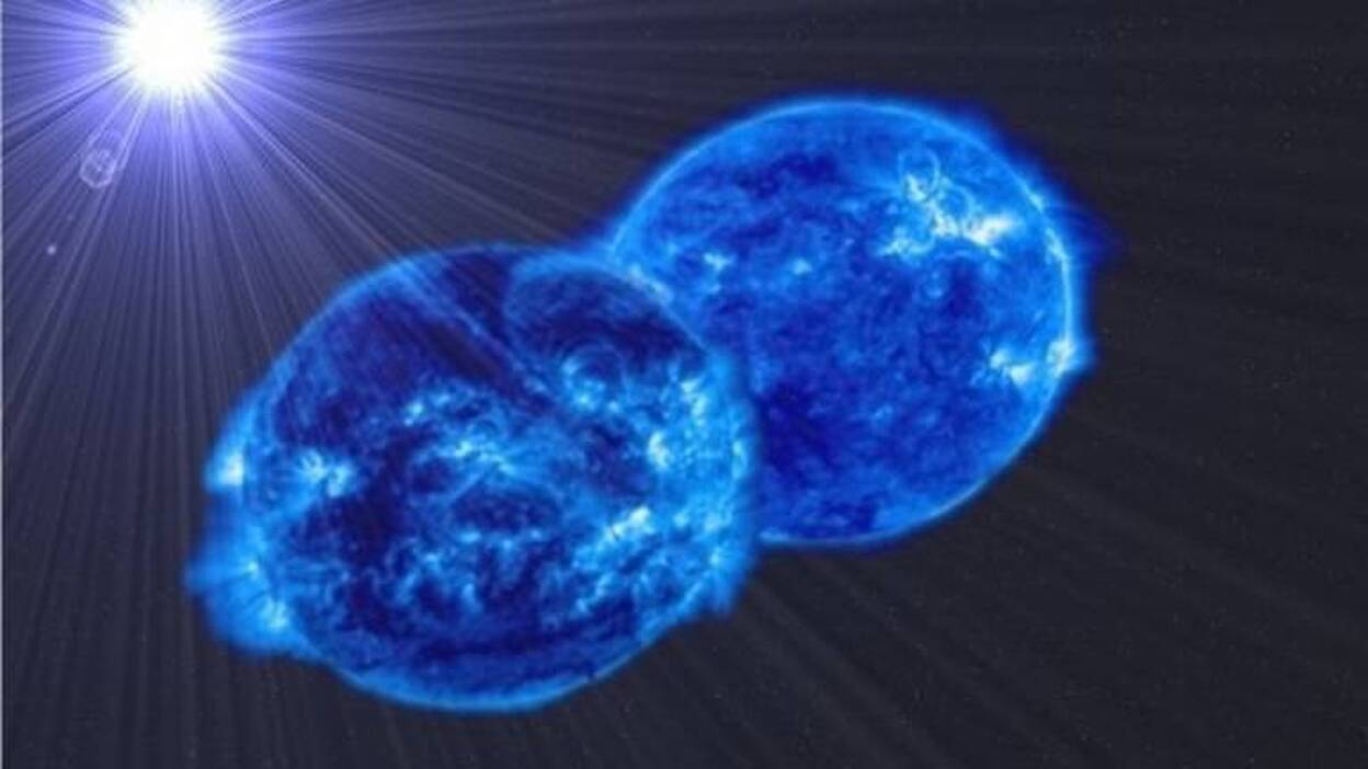 Observan dos estrellas tan próximas que acabarán fusionándose en una sola y supermasiva