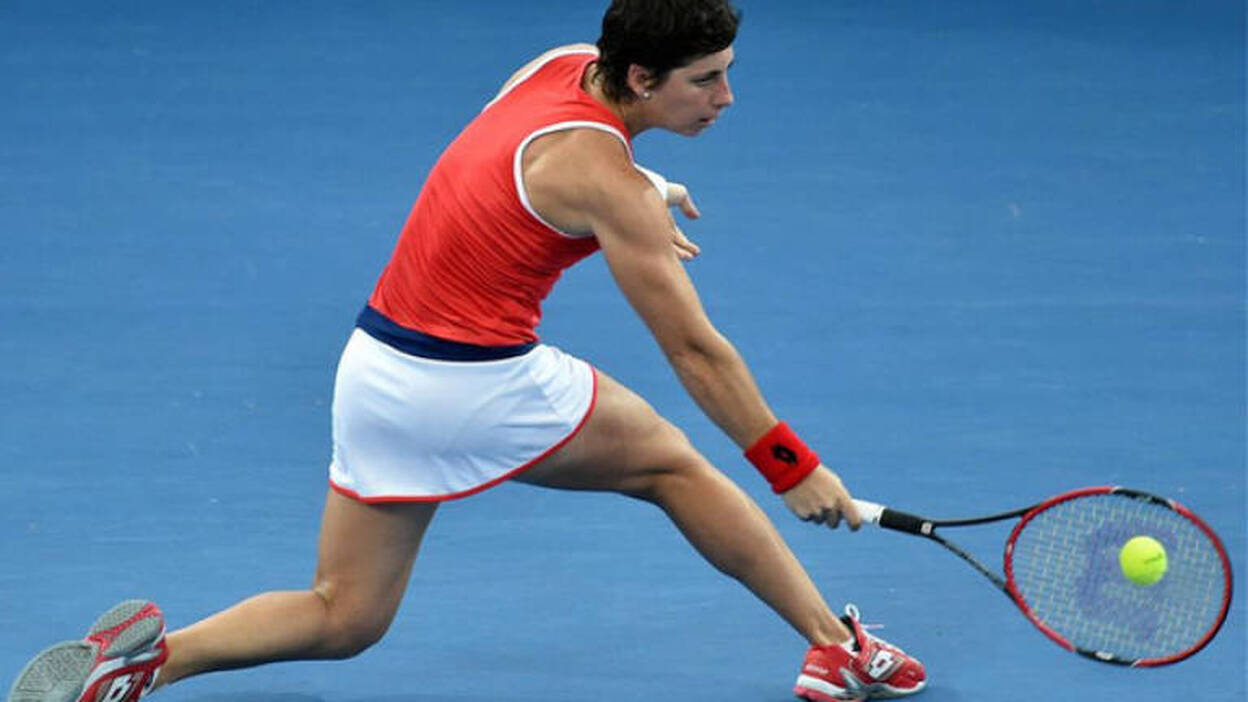 Karolina Pliskova detiene a Carla Suárez en cuartos de final