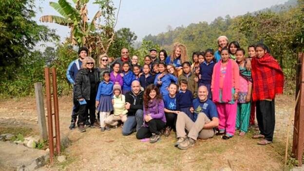 La labor solidaria de una ONG isleña canarios en Nepal