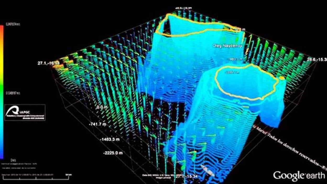 La corriente aleja los vertidos