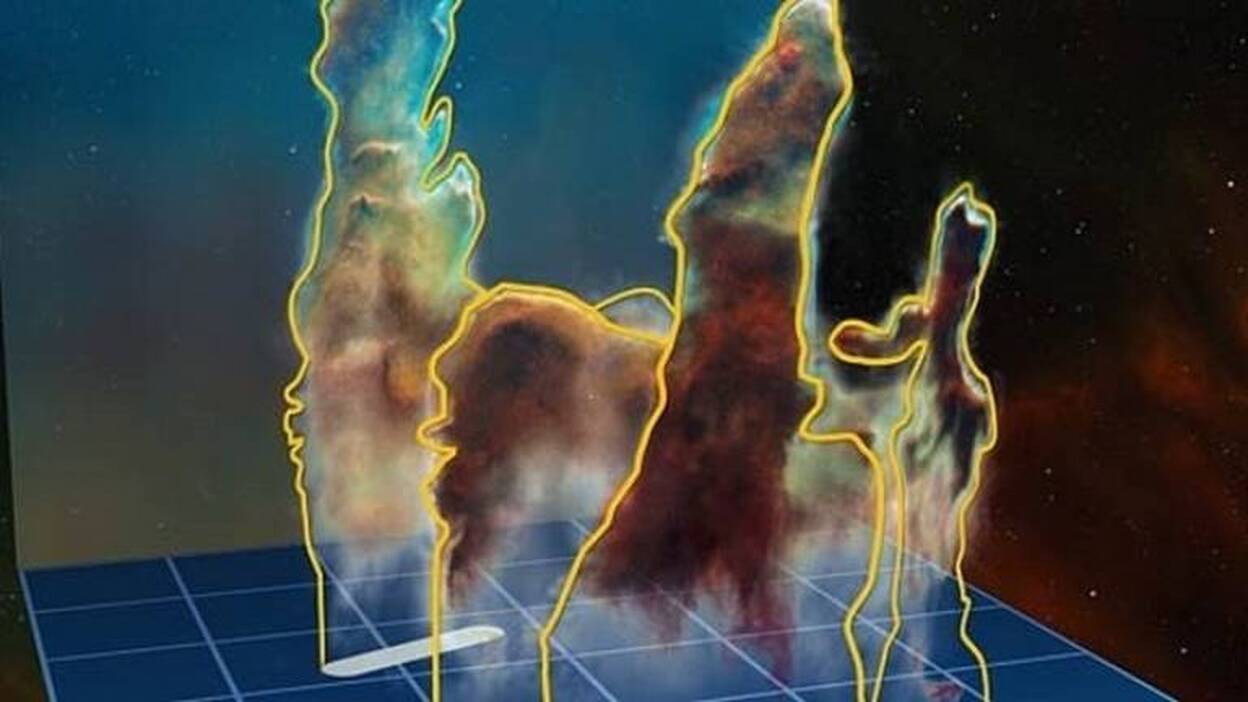 Científicos revelan los 'Pilares de la Creación' en 3D