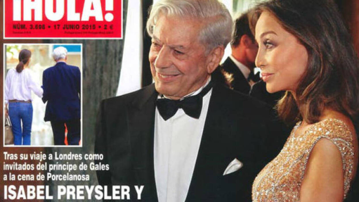 Isabel Preysler y Mario Vargas Llosa, fotografiados juntos en Madrid