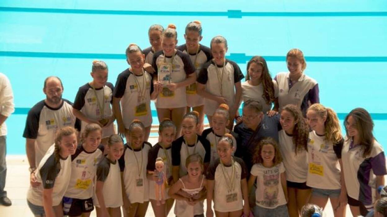 El alevín del CN Las Palmas deslumbra en el Regional