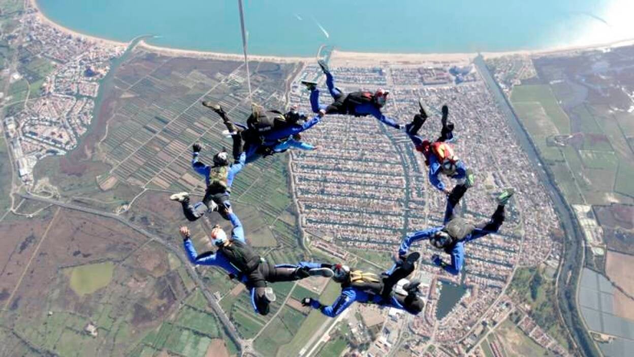 Salto de 5.000 metros para concienciar de la diabetes