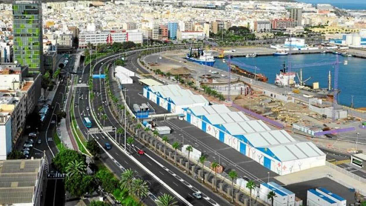 La ciudad crece por el puerto