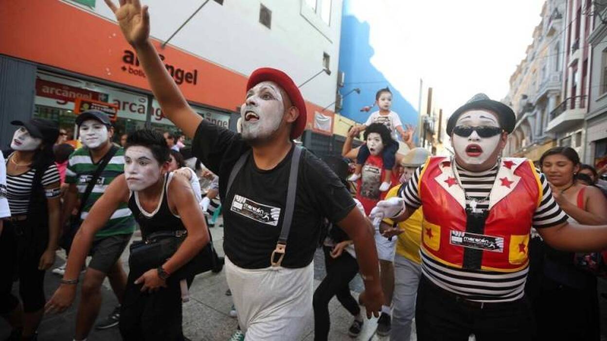 Primer 'maratón a cámara lenta' de Lima