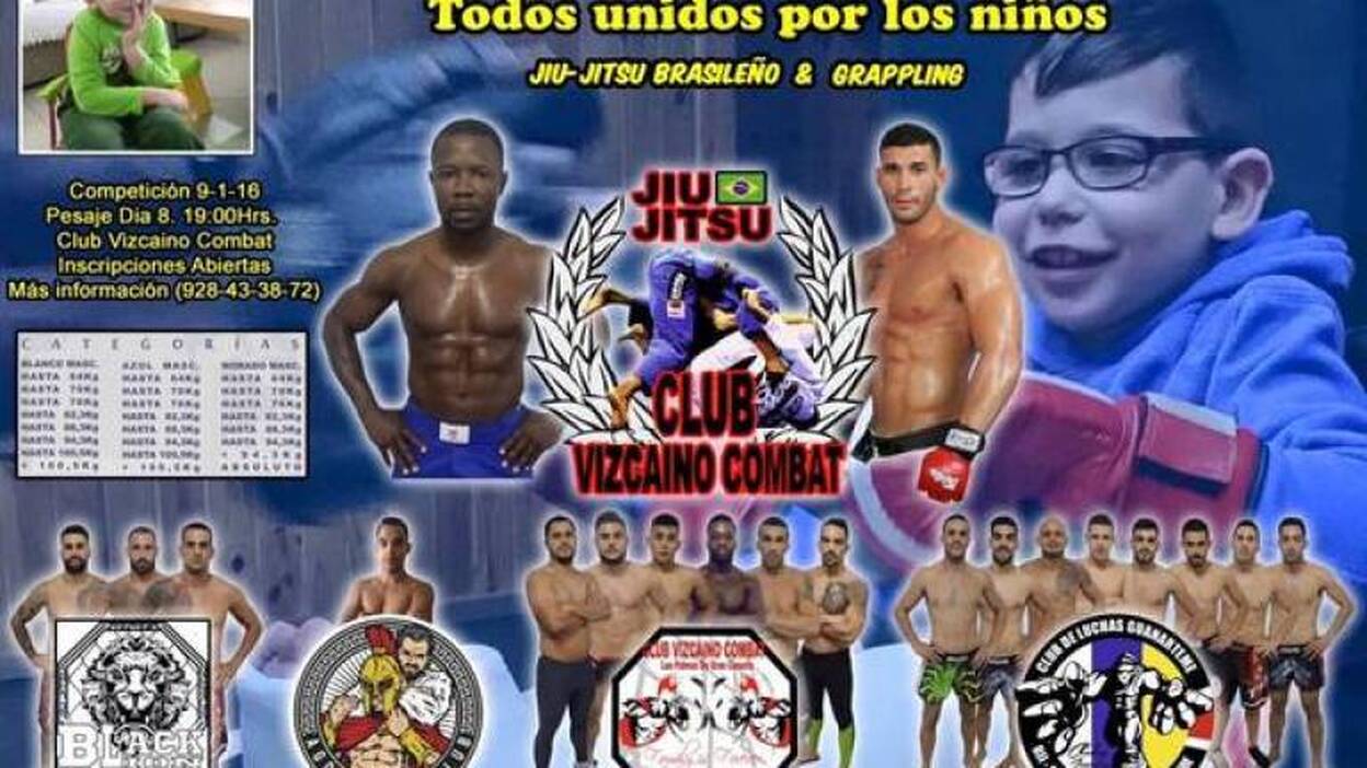 El Club Vizcaíno Combat se vuelca con Julen