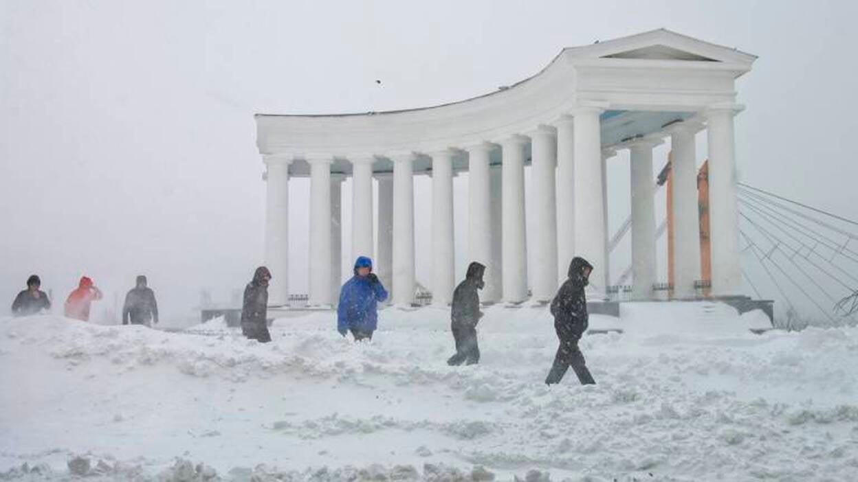 Una ola de frío extremo se acerca a Ucrania