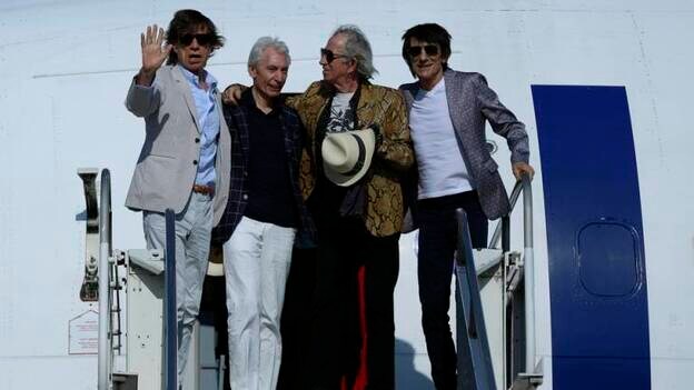 Uruguay vive con pasión la primera llegada de los Rolling Stones