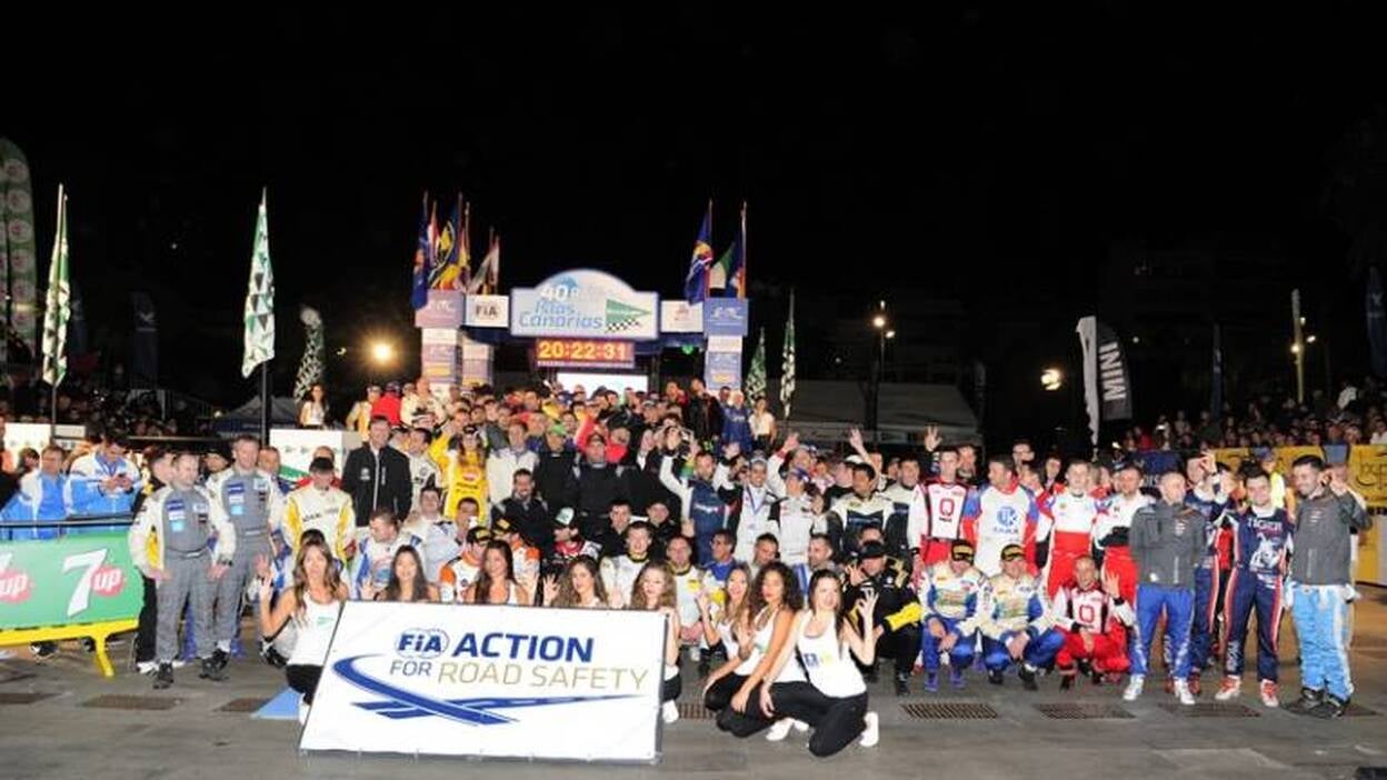 Espectacular ceremonia de salida