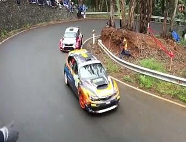 Emoción en la fiesta del motor