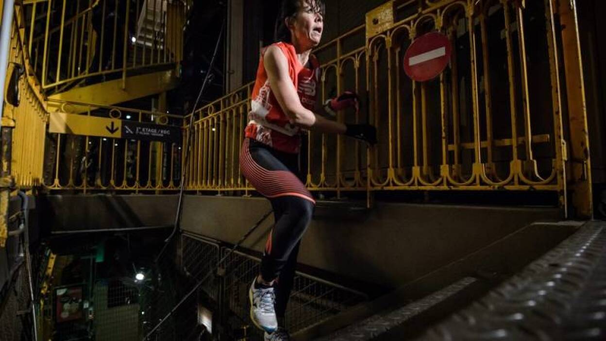 Carrera vertical en la Torre Eiffel