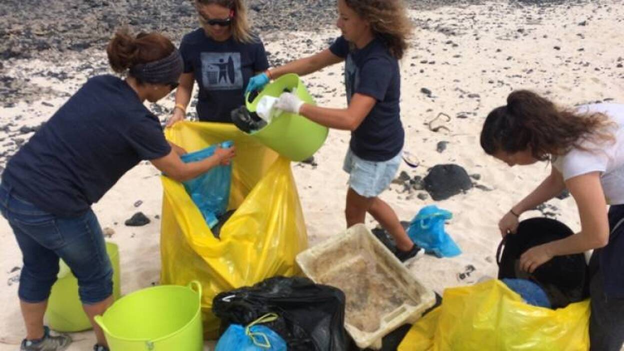 Tres toneledas de basura menos en la mar del norte