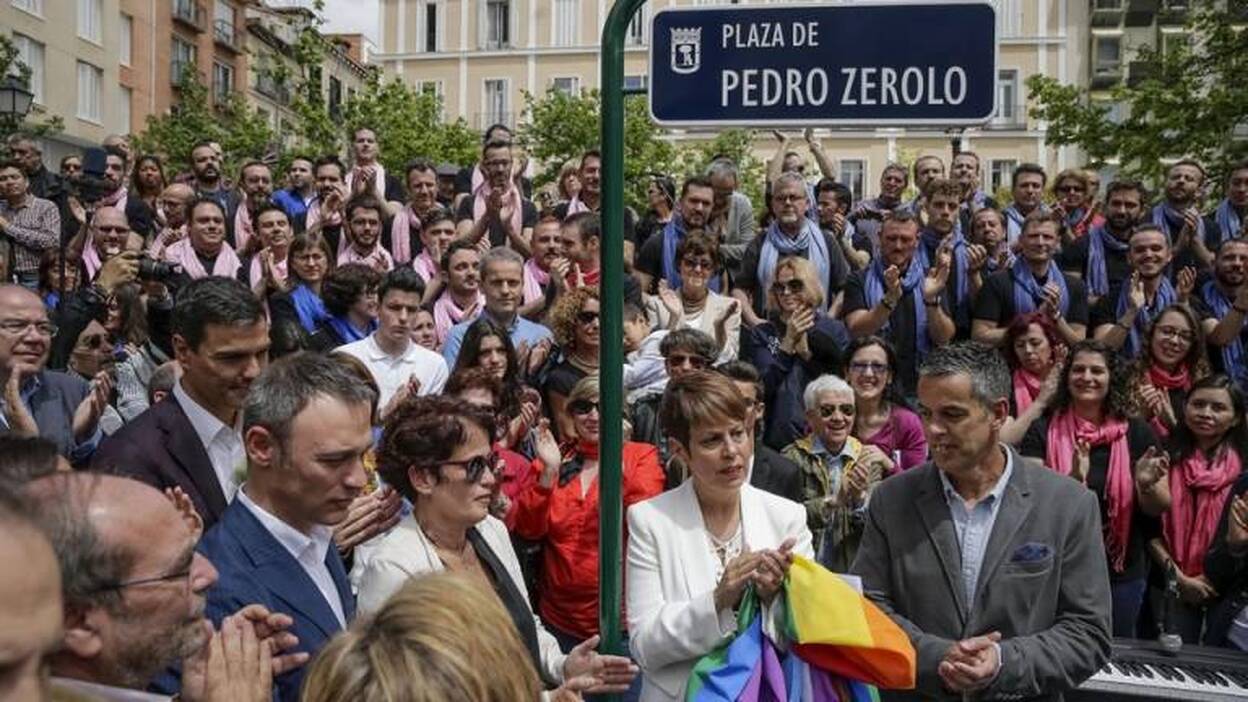 La plaza Pedro Zerolo de Madrid
